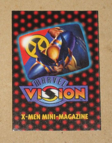 Marvel Vision (Fleer/SkyBox 1996) - X-Men Mini-Magazine EX