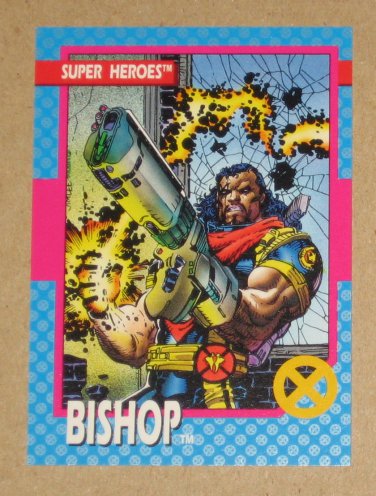 X-Men Series 1 (Impel 1992) Card #38- Bishop NM