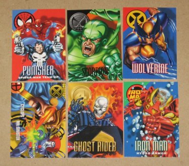 Marvel Vision (Fleer/SkyBox 1996) - Single Cards
