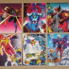 X-Men Trading Cards (Jim Lee Art - Comic Images 1991) - Single Cards [Select from the list]