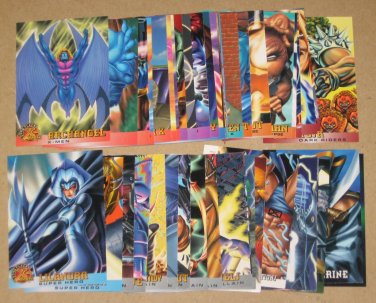 1996 Fleer X-Men (Walmart) - Lot of 45 Cards VG