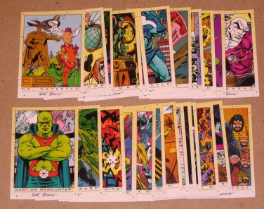 DC Stars (SkyBox 1994) - Lot of 24 Cards EX