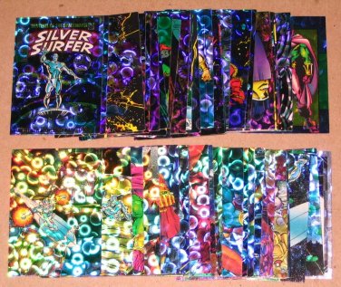 Silver Surfer (Comic Images 1992) - Lot of 49 Cards EX