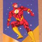 DC Stars (SkyBox 1994) Puzzle Card P2- Flash VG