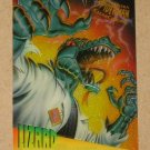 Spider-Man, Fleer Ultra (1995) ClearChrome Card #5- Lizard EX