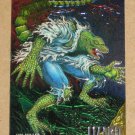 Spider-Man, Fleer Ultra (1995) Golden Web Card #5- Lizard EX