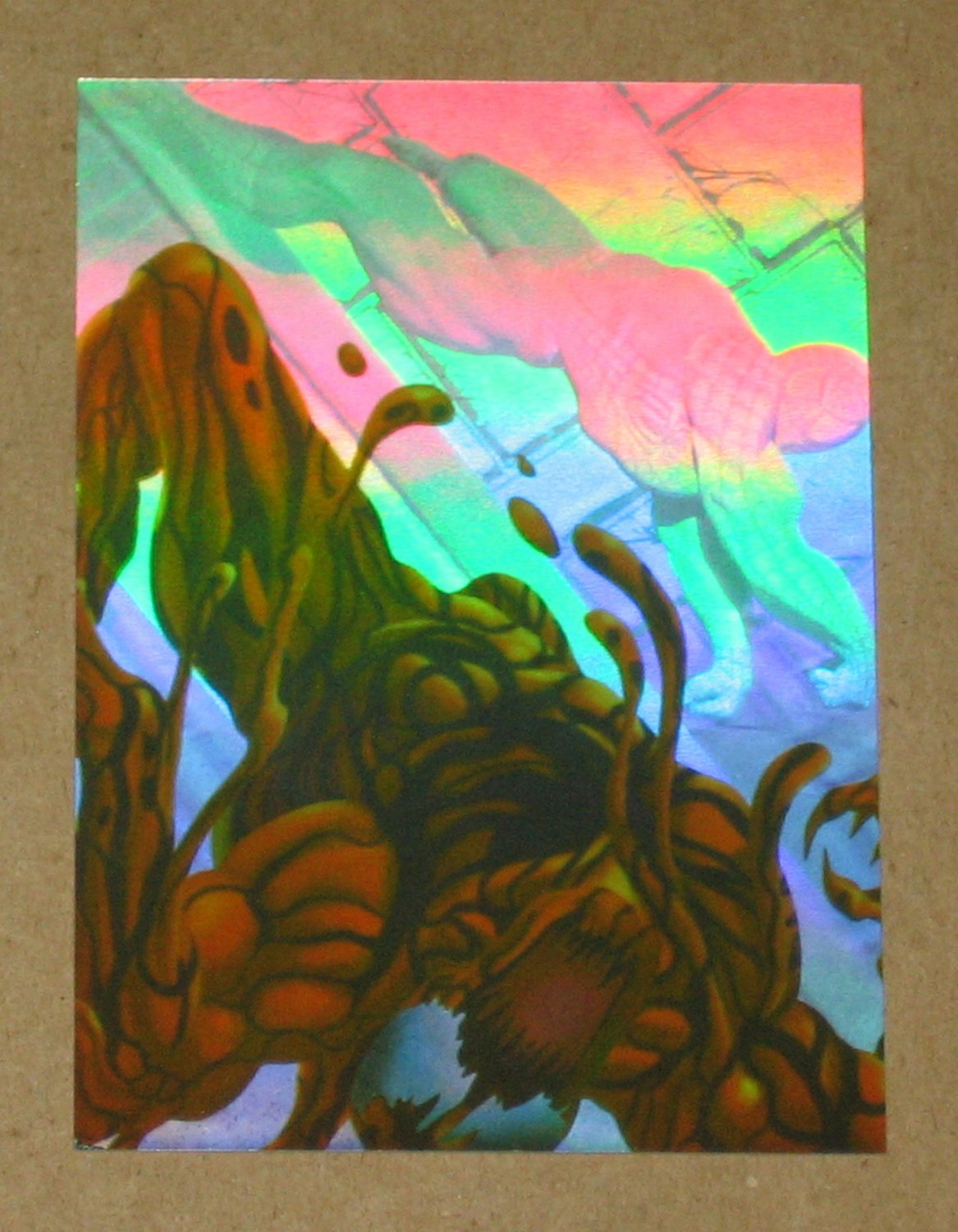 Spider Man Fleer Ultra 1995 Holoblast Card 1 Spider Man Vs Carnage EX