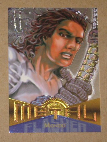 Marvel Metal (Fleer 1995) Silver Flasher Card #105- Mondo EX