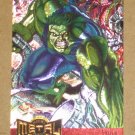 Marvel Metal (Fleer 1995) Metal Blaster Card #5- Hulk EX