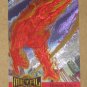 Marvel Metal (Fleer 1995) Metal Blaster Card #6- Human Torch EX-MT