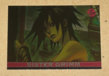 Marvel Dangerous Divas (Rittenhouse 2011) Parallel Foil Card #47- Sister Grimm EX