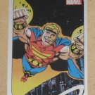70 Years of Marvel Comics (Rittenhouse 2010) Metalic Ink Parallel Card #52- Quasar 1989 EX