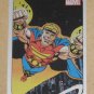 70 Years of Marvel Comics (Rittenhouse 2010) Metalic Ink Parallel Card #52- Quasar 1989 EX