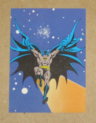 DC Stars (SkyBox 1994) Puzzle Card P1- Batman G