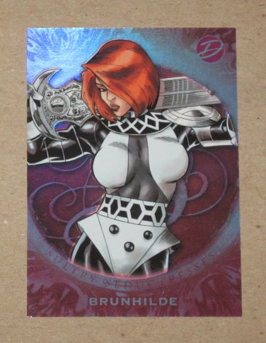 Marvel Dangerous Divas (Rittenhouse 2011) Sultry Seductresses Card S3- Brunhilde EX
