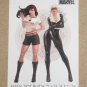 Marvel Dangerous Divas (Rittenhouse 2011) Women of Marvel Card W1- Mary Jane Watson & Black Cat EX