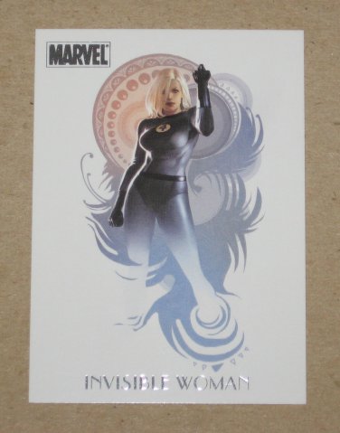 Marvel Dangerous Divas (Rittenhouse 2011) Women of Marvel Card W6- Invisible Woman EX-MT