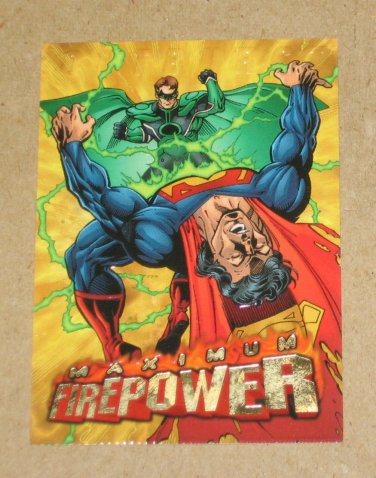 DC Outburst FirePower (Fleer/SkyBox 1996) Maximum Card #16 G