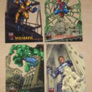 Marvel Premium QFX (Fleer/SkyBox 1997) LazerBlast Card Set VG