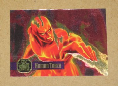 Flair '95 Marvel Annual (Fleer 1995) PowerBlast Card #13- Human Torch VG