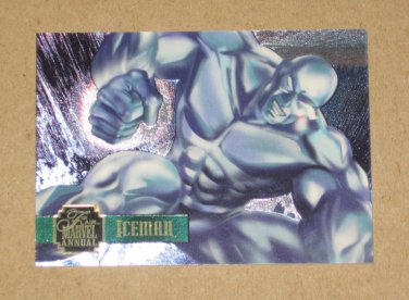 Flair '95 Marvel Annual (Fleer 1995) PowerBlast Card #18- Iceman EX