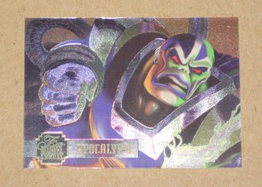 Flair '95 Marvel Annual (Fleer 1995) PowerBlast Card #11- Apocalypse EX