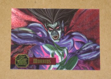 Flair '95 Marvel Annual (Fleer 1995) PowerBlast Card #10- Morbius EX