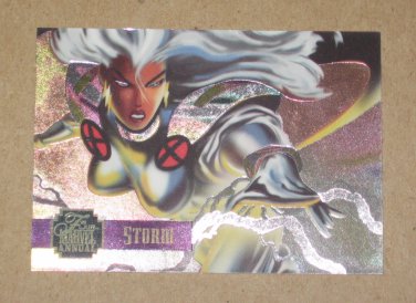 Flair '95 Marvel Annual (Fleer 1995) PowerBlast Card #5- Storm EX