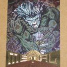 Marvel Metal (Fleer 1995) Card #1- Beast EX