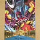 Marvel Metal (Fleer 1995) Card #23- Iron Man EX-MT