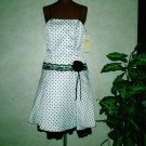 Black and White Polka Dot Dress