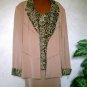 Size 18 Lepoard Skirt Suit