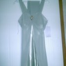 XS,  Sage Green Formal Dress w/ Scarf
