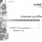 5 pack / O*Net Occupations Master List