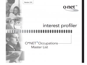 5 pack / O*Net Occupations Master List