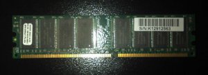 NANYA 512MB PC2100 NON-ECC DDR 266 MHz RAM (Used) NT5DS32M8AT-7K