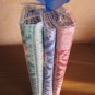 New Gift Set of 3 Linen Flax Towels Dish Kitchen European Standard ECO