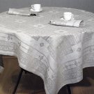New 100% Pure Linen Flax Tablecloth 155 x 175 cm (61" x 68.8") ECO friendly