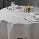 New 100% Pure Linen Flax white Tablecloth 59'' x 98'' (150 x 250 cm) ECO