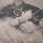 New Set of 3 "Cats" Decor Pillowcases (Covers) 100% Linen flax 15.7"x15.7'' in package