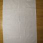New Pair/Set of 2 white 78%Linen (flax) 22% Cotton Tea/Dish Towels ECO friendly