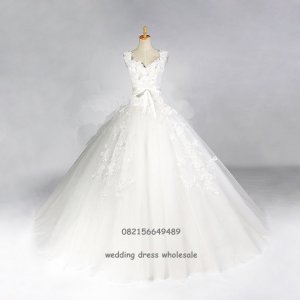High Quality A line cute wedding dress