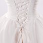 High Quality strapless style with crystal wedding dress