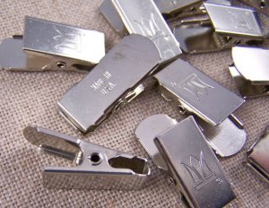 Silver Bag Clips Snack Bag Closures Food Storage Packaging Accessories Lot of 12