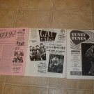 3 ~R&B R&R & Doo Wop Newsletter-Magazines *