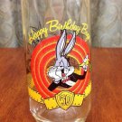 Bugs Bunny 50th Birthday Glass w/Vibrant Colors *