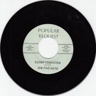 Five Keys ~ Close You Eyes*M-45*RARE BROWN WAX *