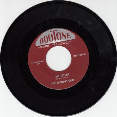 MEDALLIONS ~The Letter*Mint-45 !