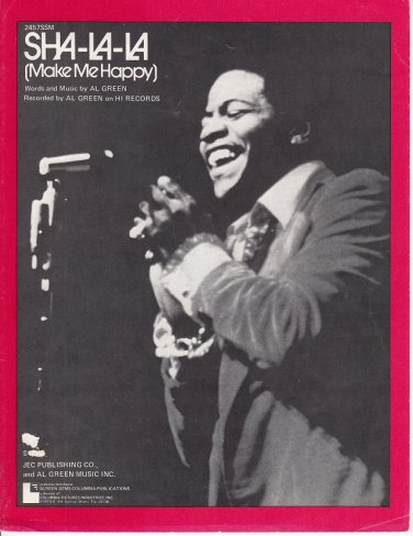AL GREEN ~ SHA-LA-LA ~ Sheet Music *