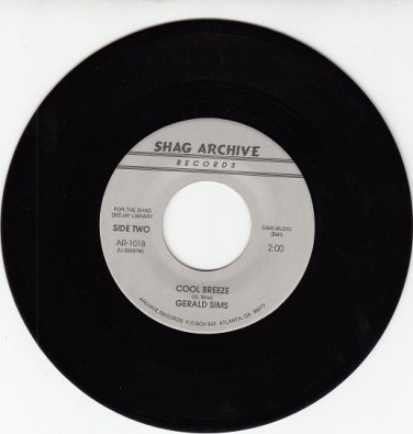 GERALD SIMS & Group ~ Cool Breeze ~ NORTHERN SOUL*M-45 !
